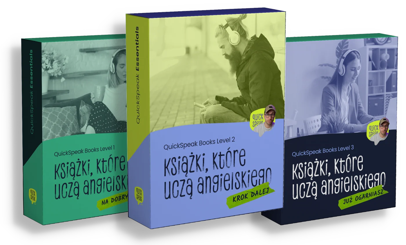 QuickSpeak Books Level 1, 2 i 3